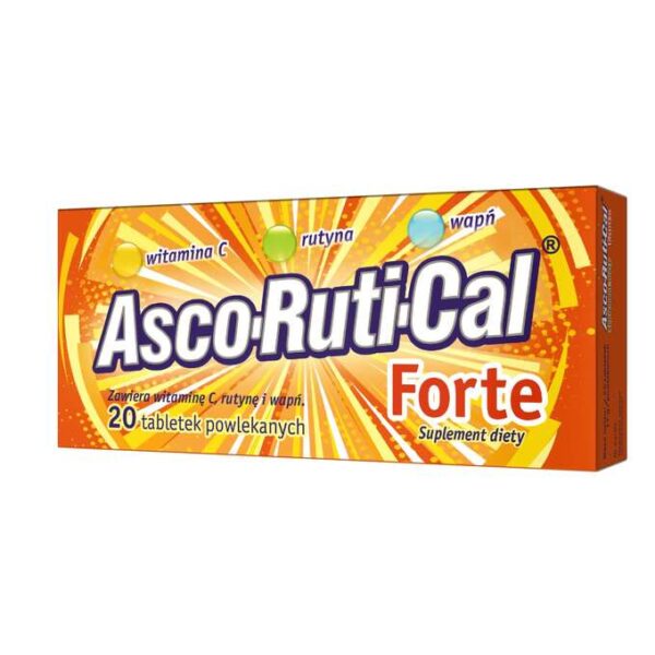 Ascorutical Forte 20 Filmtabletten Immunität des Körpers