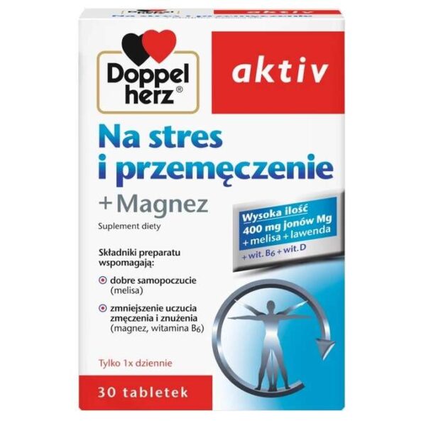 Doppelherz Aktiv Bei Stress und Müdigkeit + Magnesium Vitamine und Spurenelemente