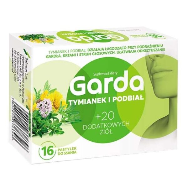 Garda Thymian und Huflattich 16 Lutschtabletten Erkältungs- und Grippemedikamente