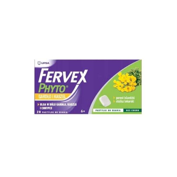 Fervex Phyto Hals und Husten Erkältungs- und Grippemedikamente