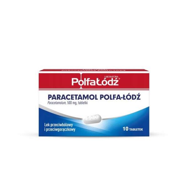 Paracetamol Polfa-Łódź 500mg Analgetika