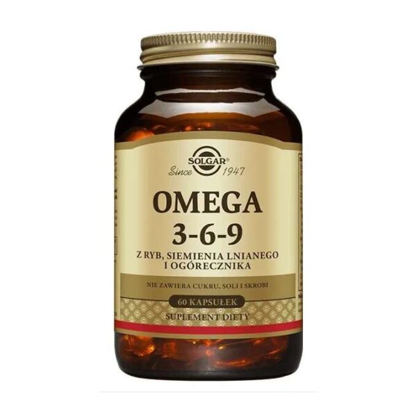 Solgar Omega 3-6-9 60 Kapseln Kreislauf