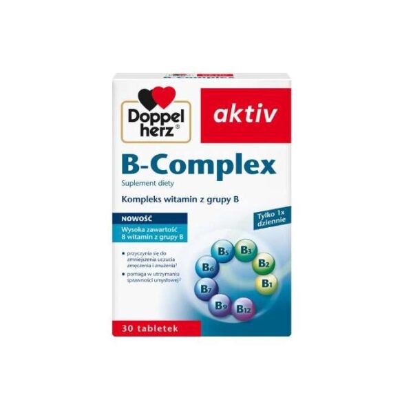Doppelherz Aktiv B-Komplex Vitamine und Spurenelemente