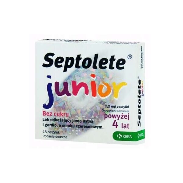 Septolete Junior Cherry Für Diabetiker