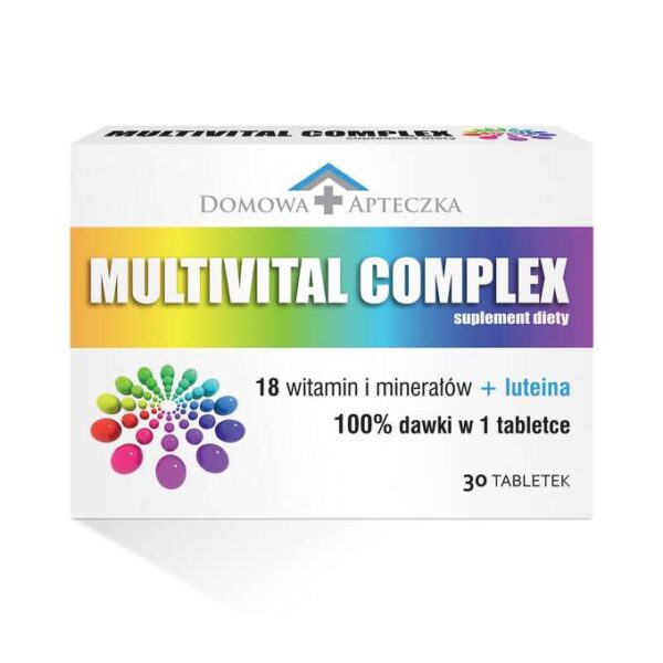 Home Erste-Hilfe-Kit Multivital Complex 30 Tabletten Vitamine und Spurenelemente