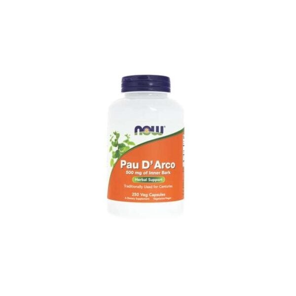Now Foods Pau D'arco 500mg 250 Kapseln Für Diabetiker