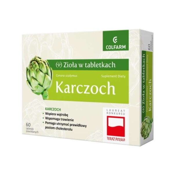 Kräuter in Tabletten Artischocke 60 Tabletten Kreislauf