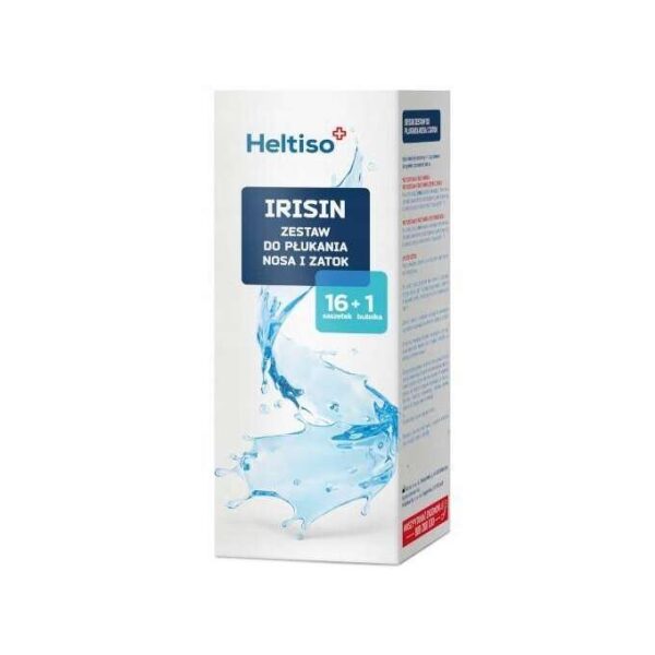 Heltiso Irisin Nasen- und Nebenhöhlenspülungsset Erkältungs- und Grippemedikamente