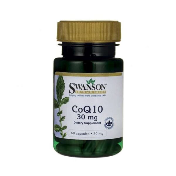 Swanson Coenzym Q10 30mg 60 Kapseln Vitamine und Spurenelemente