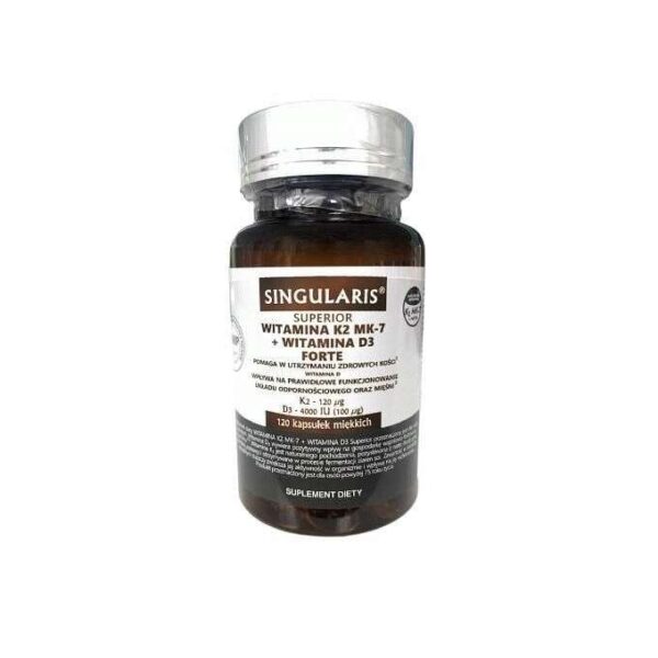 Singularis Superior Vitamin K2 120 ug + D3 4000 IU Forte Vitamine und Spurenelemente