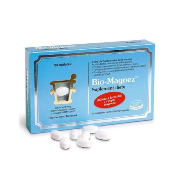 Bio-Magnesium 30 Tabletten Vitamine und Spurenelemente