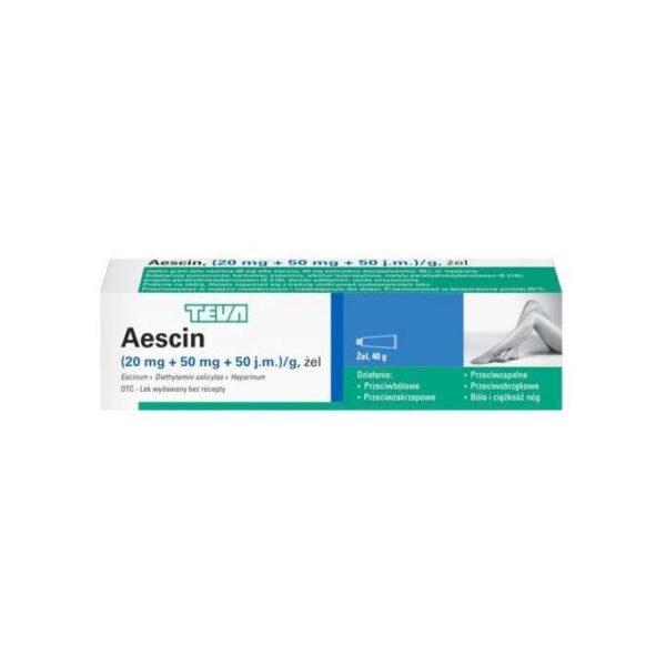 Aescin-Gel Kreislauf