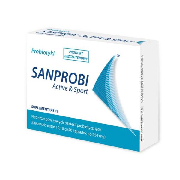 Sanprobi Aktiv und Sport 40 Kapseln Digestiv