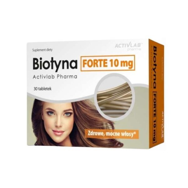 Biotin Forte 10mg 30 Tabletten Nutrikosmetik