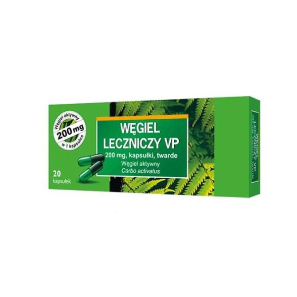 VP medizinische Holzkohle 200mg Digestiv