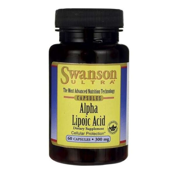 Swanson ALA 300mg 60 Kapseln Für Diabetiker