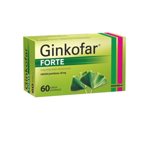 Ginkofar forte 80mg Gedächtnis und Konzentration