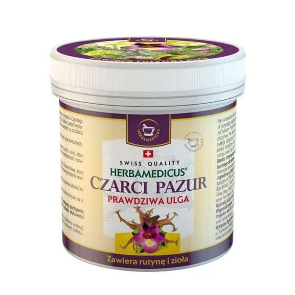 Schwarze Klaue mit Rutin und Kräutern Analgetika