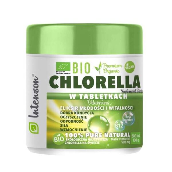 Intenson Bio Chlorella Vitamine und Spurenelemente