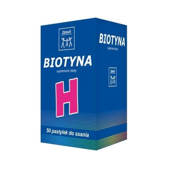 Zdrovit mit Biotin Ananas-Geschmack 50 Lutschtabletten Nutrikosmetik