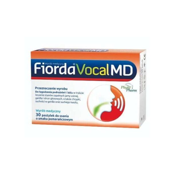 Fiorda Vocal MD Orangengeschmack Erkältungs- und Grippemedikamente