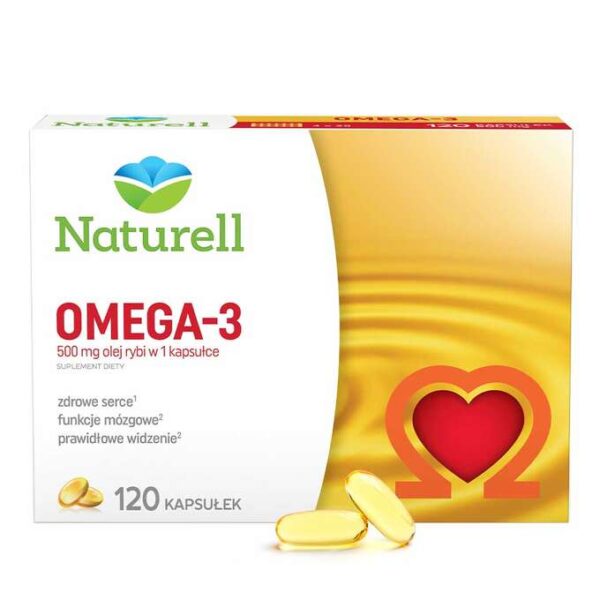 Omega-3 500mg 120 Kapseln Kreislauf
