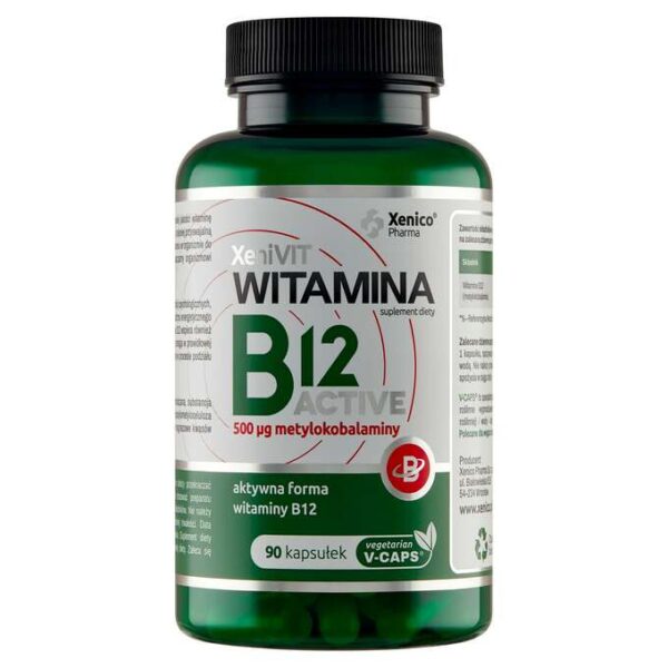 Vitamin B12 Aktiv Methylcobalamin 500mcg Vitamine und Spurenelemente
