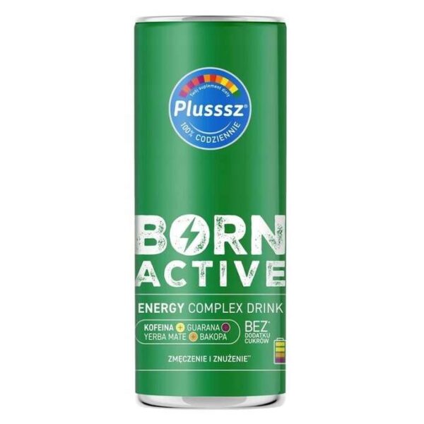 Plusssz Born Active Energy Complex Getränk Wohlsein