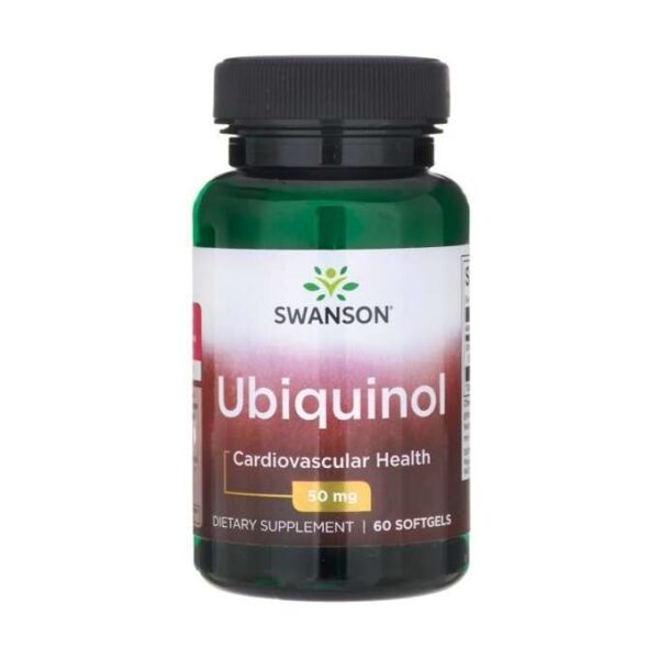 Swanson Ubiquinol 50mg 60 Kapseln Vitamine und Spurenelemente