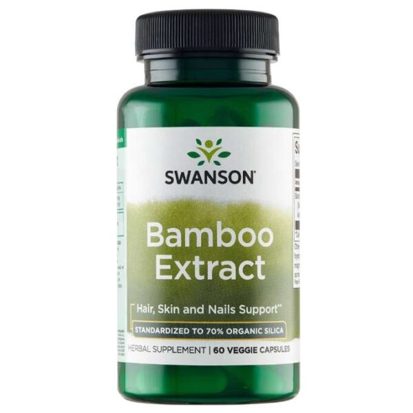 Swanson Bambus-Extrakt Vitamine und Spurenelemente