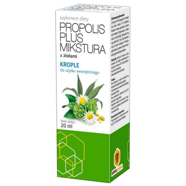 Propolis Plus Mikstura Tropfen zum Einnehmen 20ml Digestiv