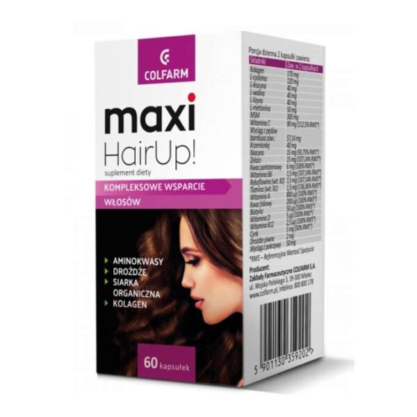 Maxi HairUp! 60 Kapseln Nutrikosmetik