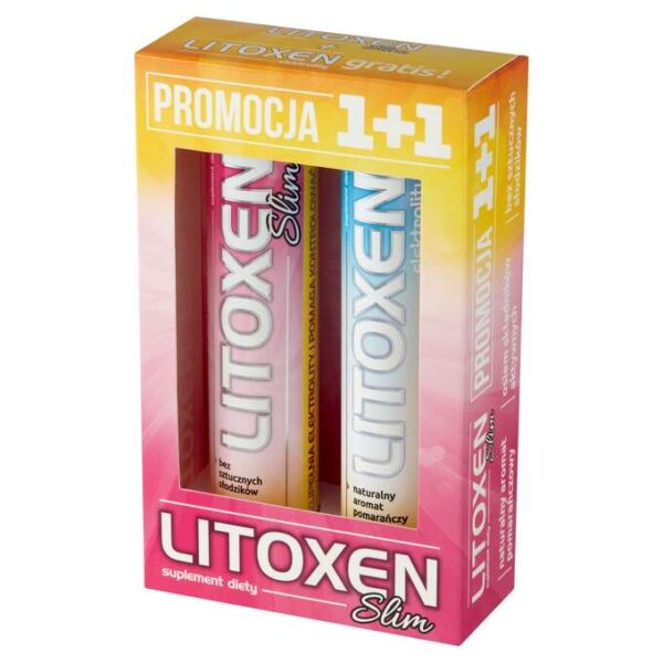 Litoxen Slim 20 Brausetabletten + Litoxen 20 Brausetabletten Abnehmend