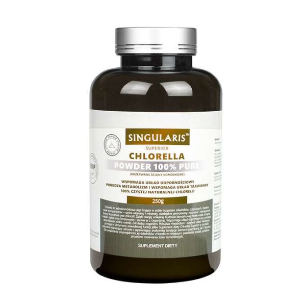 Singularis Superior Chlorella-Pulver 100% rein 250g Abnehmend