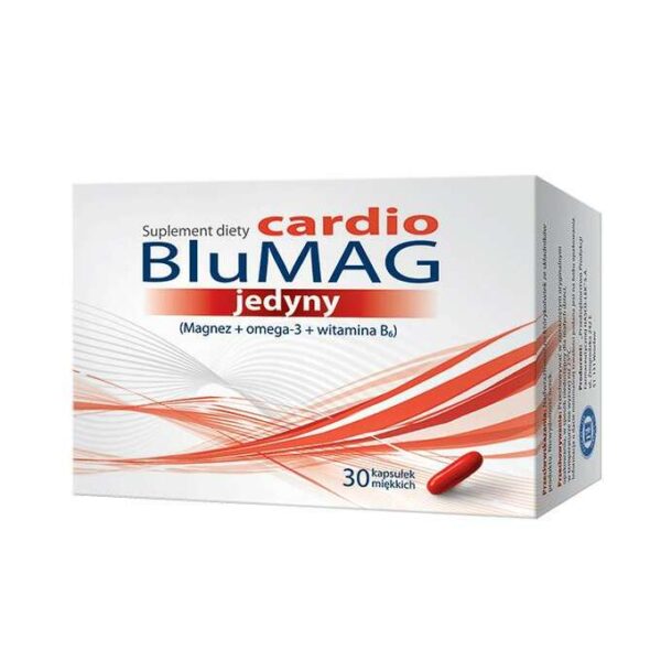 BluMag Cardio nur 30 Kapseln Vitamine und Spurenelemente