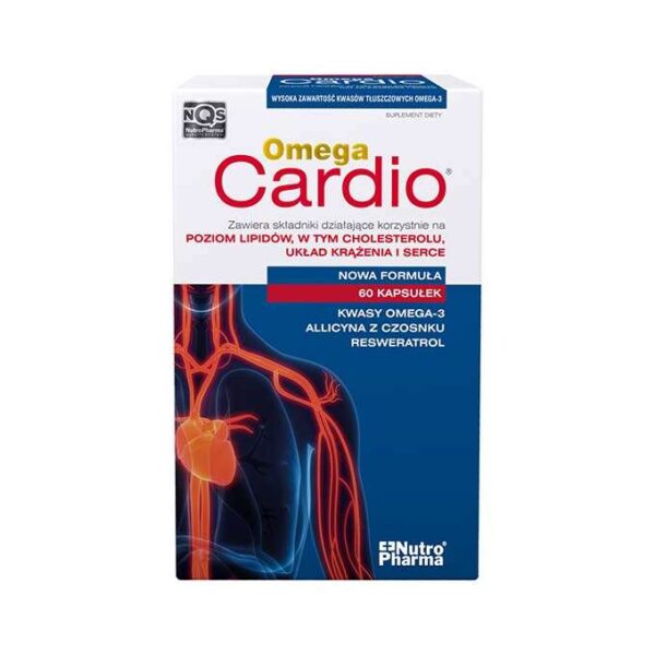 Omega Cardio 60 Kapseln Immunität des Körpers