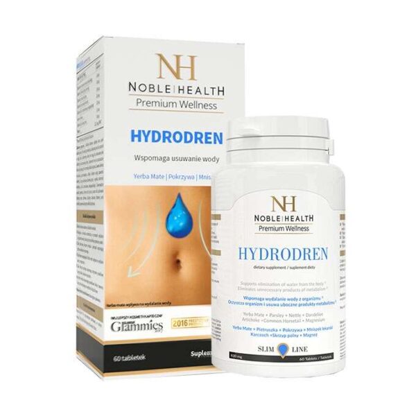 Noble Health Hydrodren 60 Kapseln Abnehmend