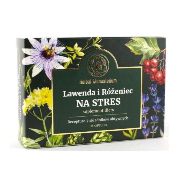 Lavendel und Rosmarin gegen Stress 30 Kapseln Wohlsein