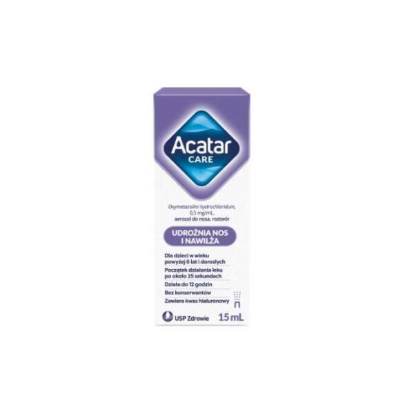 Acatar Care Nasenspray 500 mcg/ml Erkältungs- und Grippemedikamente