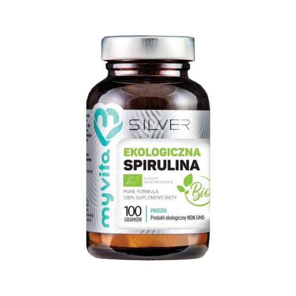 MyVita Silber Spirulina BIO Pulver 100 g Abnehmend