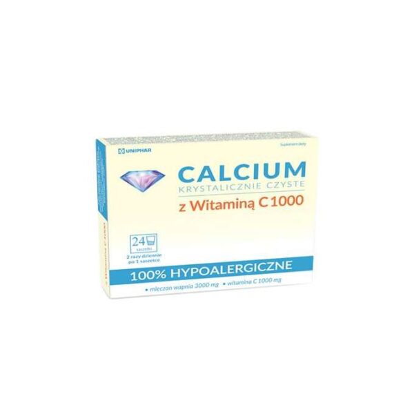 Calcium Crystal Clear mit Vitamin C 100 Vitamine und Spurenelemente