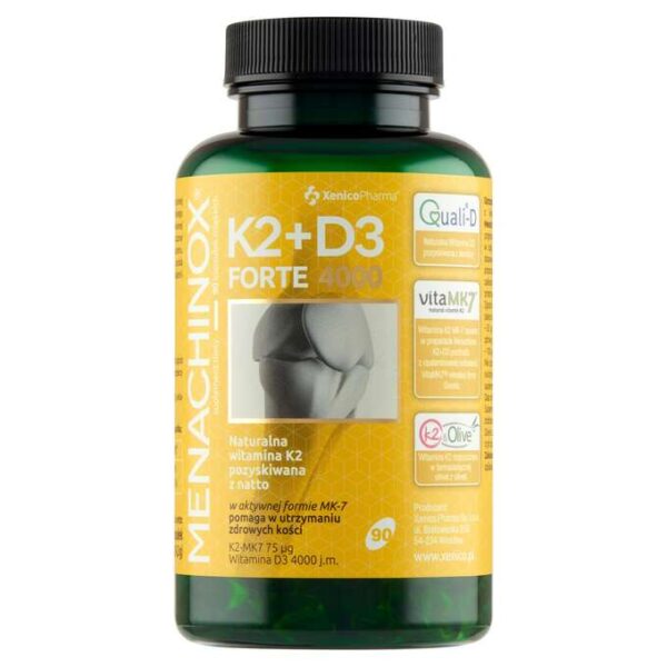 Menachinox K2 + D3 Forte Vitamine und Spurenelemente