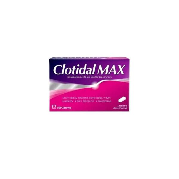 Clotidal Max Vaginaltabletten 500 mg Urogenitaltrakt