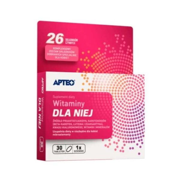 Apteo Vitamine für Sie Vitamine und Spurenelemente