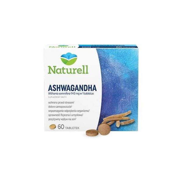 Naturell Ashwagandha 60 Tabletten Wohlsein
