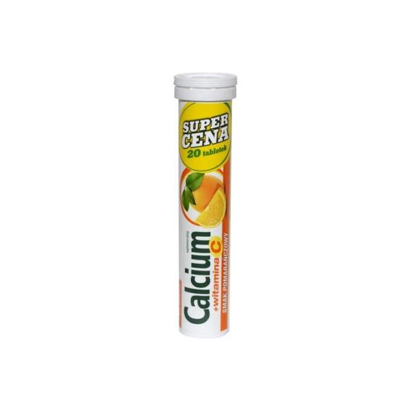 Calcium 300mg + Vitamin C Orange Vitamine und Spurenelemente