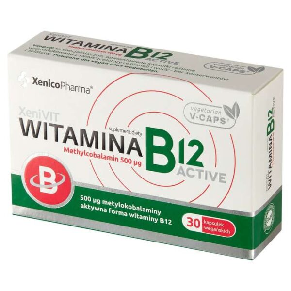 Vitamin B12 Aktiv Methylcobalamin 500 mcg Vitamine und Spurenelemente