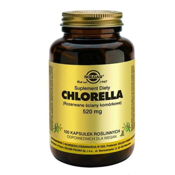 Solgar Chlorella 100 Kapseln Abnehmend