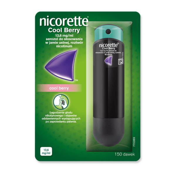 Nicorette Cool Berry Mit dem Rauchen aufhören