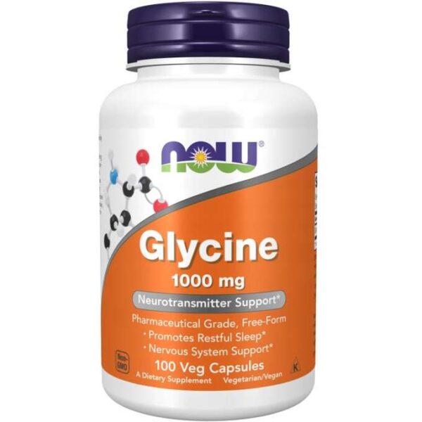 Now Foods Glycin 1000mg Wohlsein